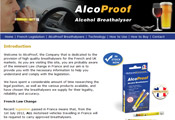 AlcoProof Breathalysers